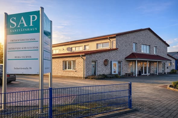 Außenansicht mit SAP Firmenschild