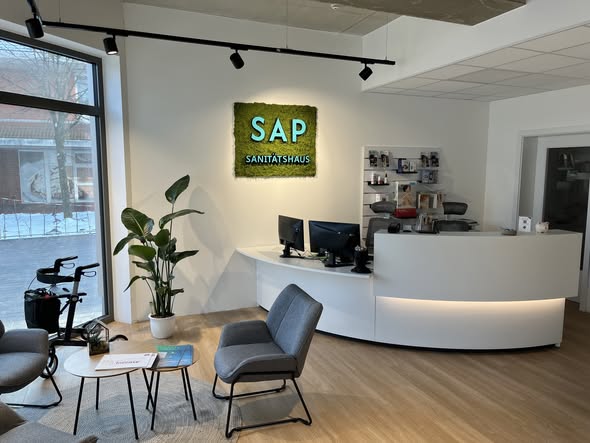 Empfang im SAP Sanitätshaus